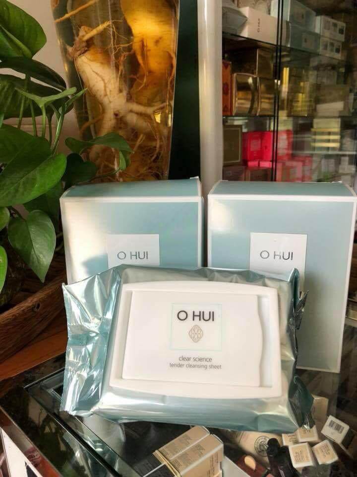 Ohui clear science tender cleansing sheet