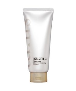 Su:m37 Skin Saver Essential Cleansing Cream kem tẩy trang và cung cấp ẩm.