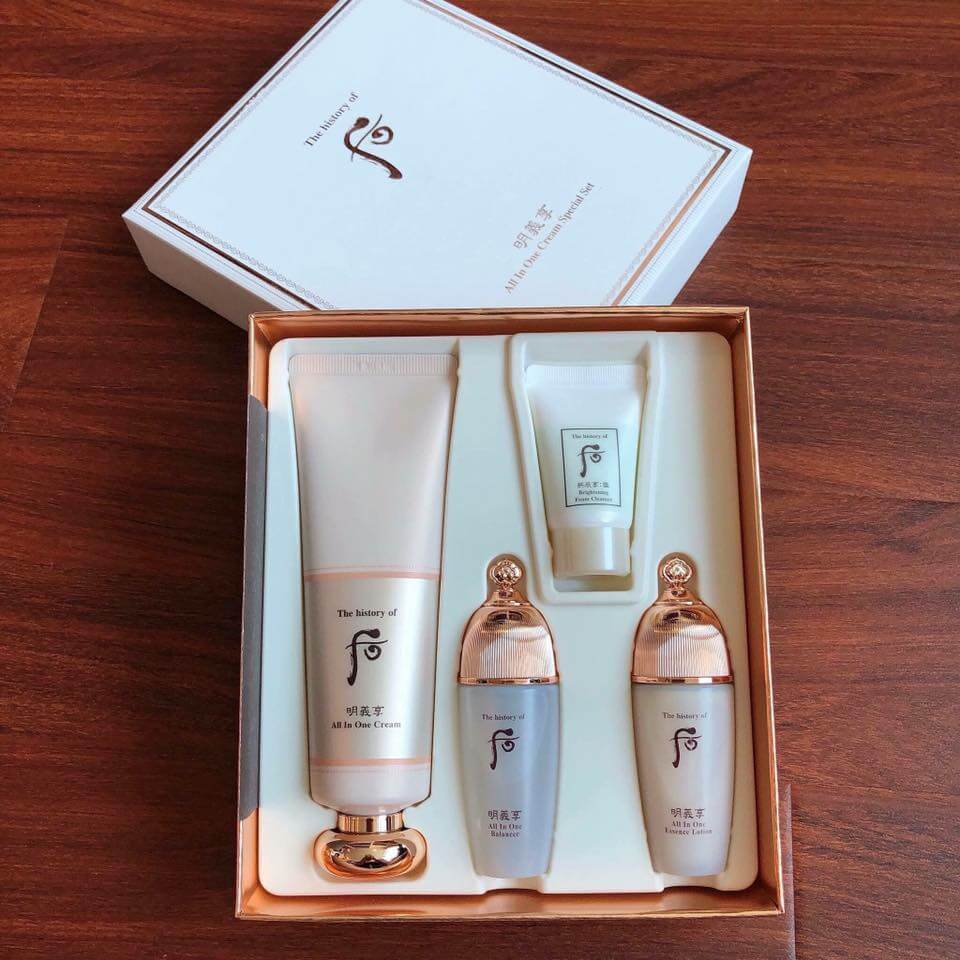 Bộ sản phẩm Cao Vạn Năng Whoo All In One Cream Special Set