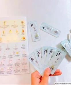 Sample Tẩy da chết Whoo trắng Brightening Peeling Gel dạng gói.