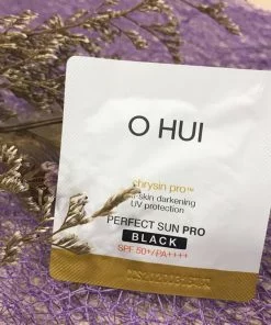 Sample Kem Chống Nắng Ohui Perfect Sun Black SPF 50+/ PA+++ chống tia cực tím vô đối