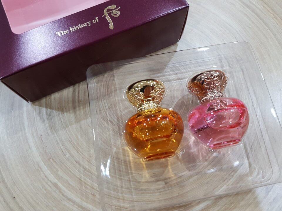 Set nước hoa mini Whoo Therapy Eau de Perfume 7ml x 2