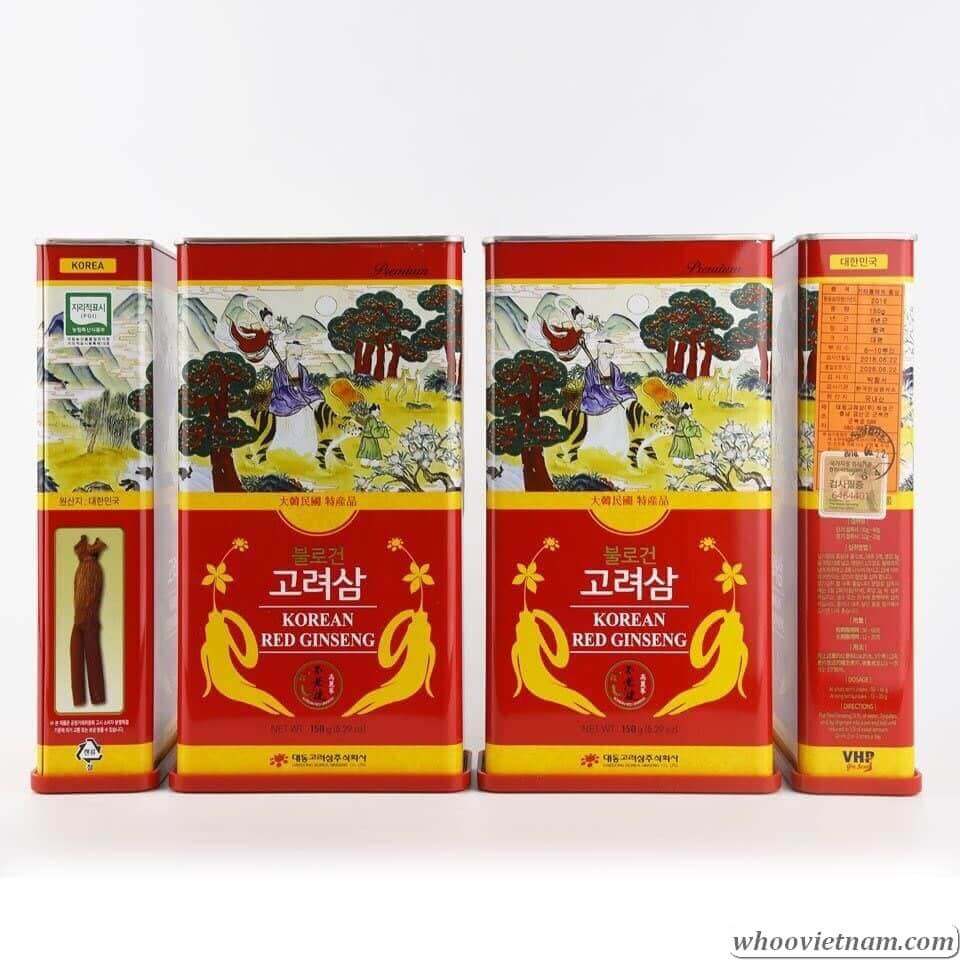 Hồng Sâm Củ Khô Cao Cấp Daedong Premium