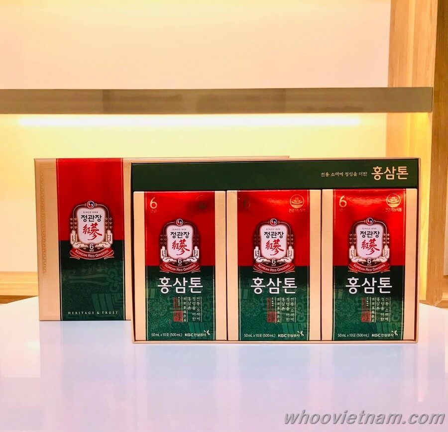 Nước hồng sâm Chính phủ Hàn Quốc cao cấp KGC Plus Mild hộp 30/60 gói Cheong Kwan Jang