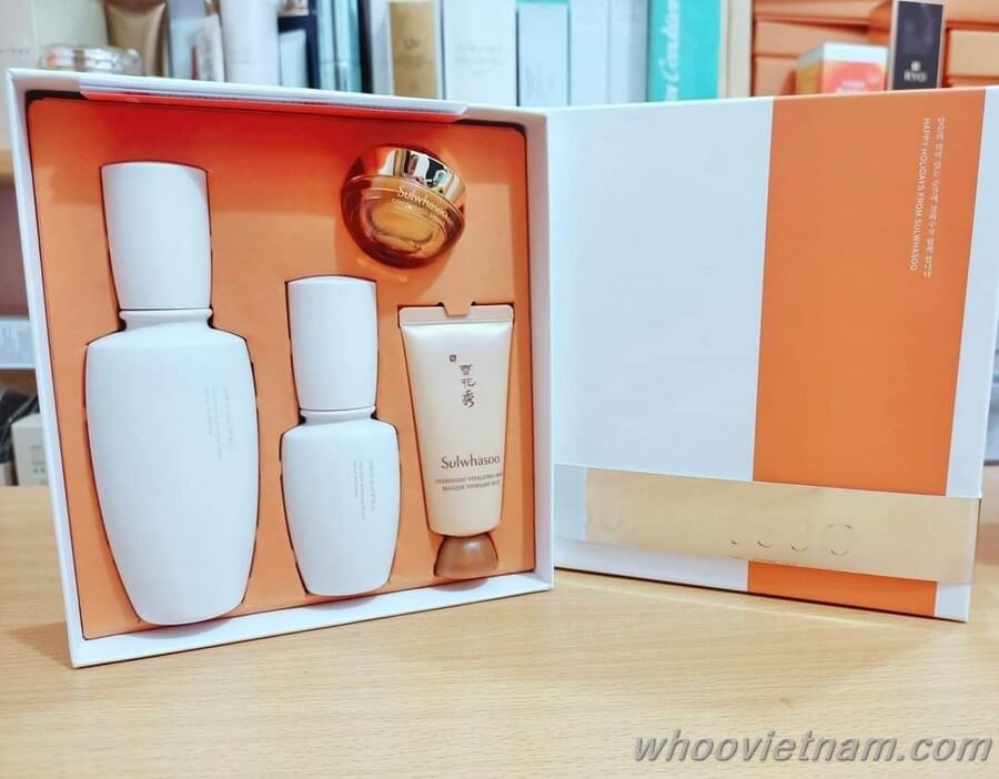 Set Tinh chất First Care Activating Serum White Porcelain 90ml