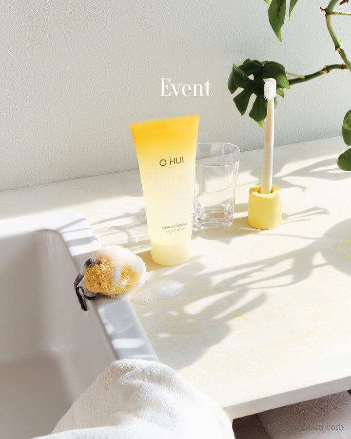 Sữa rửa mặt Oven Miracle Toning Jelly Cleanser O HUI 