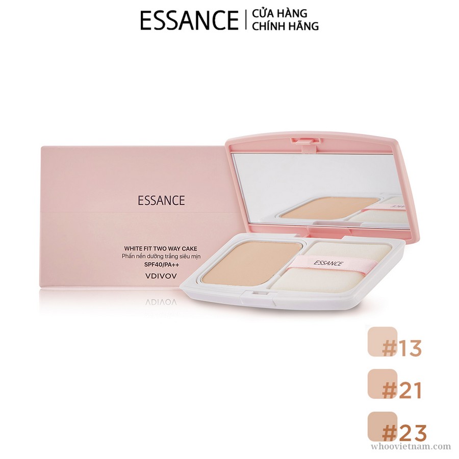 Essance White Fit Two Way Cake